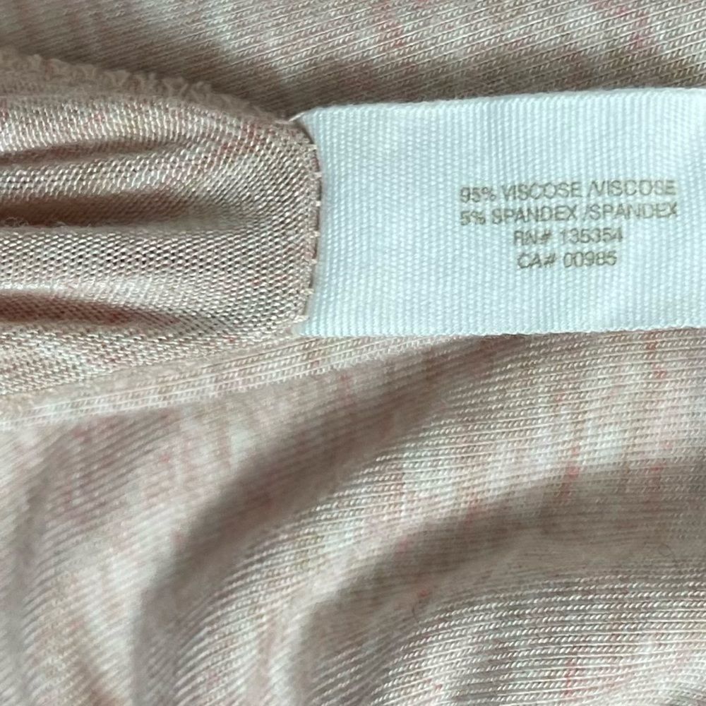 SKIN Worldwide Pink Open Tie Back Romper 3 L Pajama Sleepwear Loungewear Shorts - Picture 10 of 15
